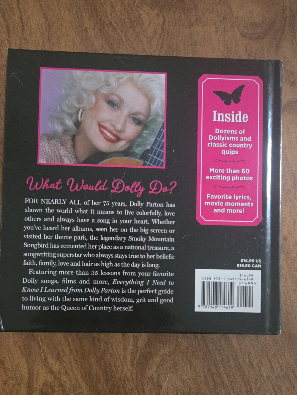 Everything I Need To Know I Learned From Dolly Parton - Hardcover Book - Picture 2 of 6